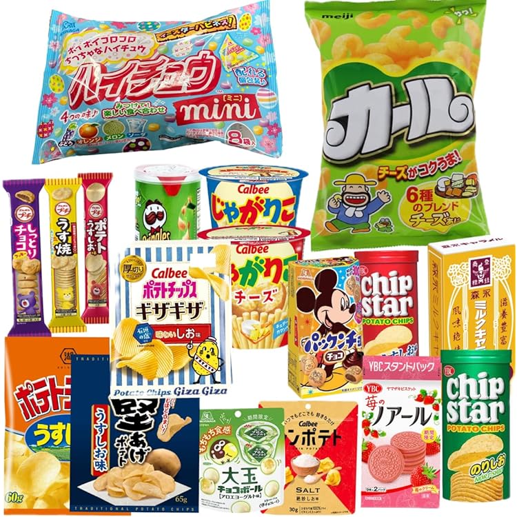 Amazon.co.jp: 人気 お菓子詰め合わせ 12種12個 ポテチ じゃがりこ